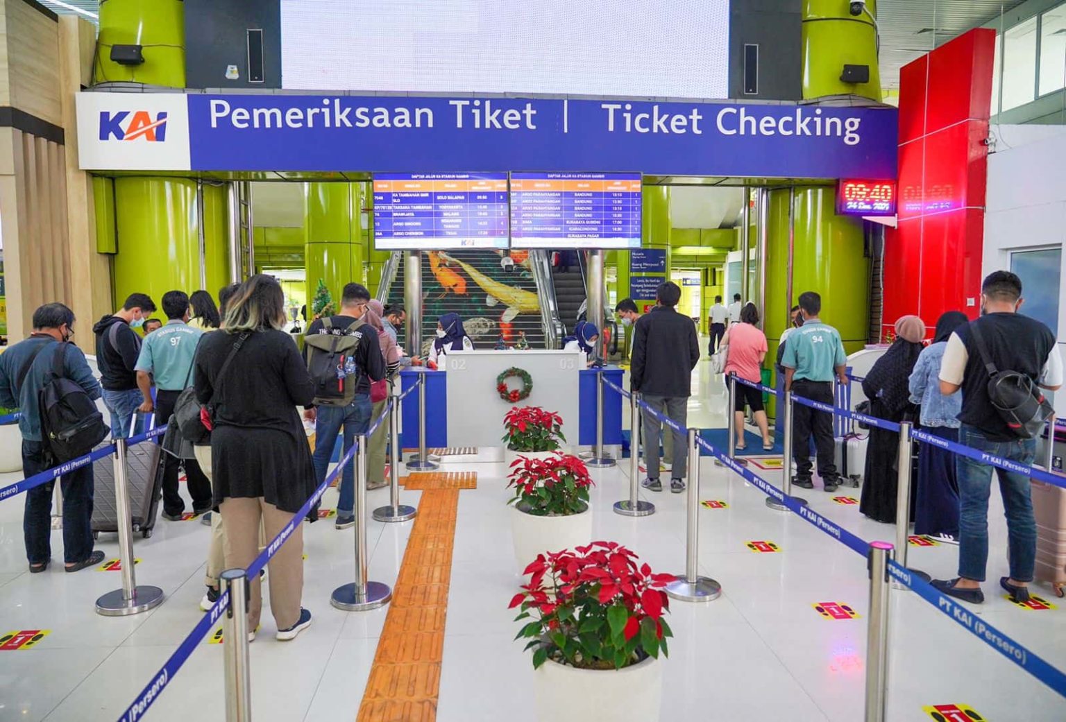 Tiket Kereta Api Masih Tersedia Menjelang Libur Natal Dan Tahun Baru