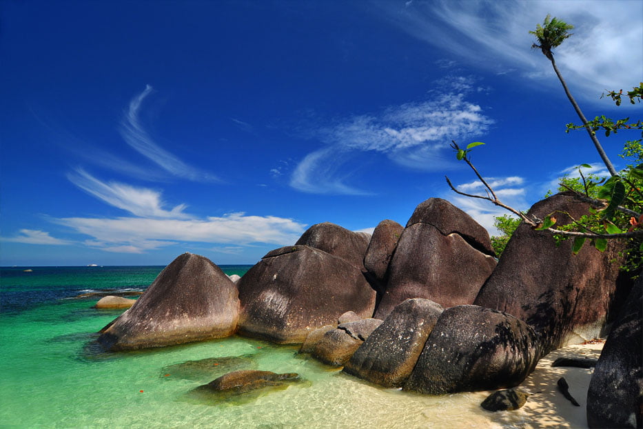 Keindahan surga kecil dari belitung, pantai tanjung kalayang