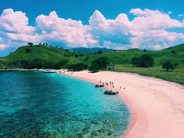 Panorama Pantai Pink