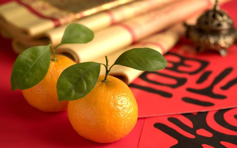 Jeruk mandarin khas imlek