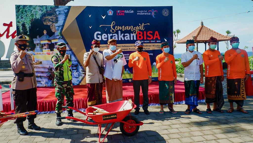 Kemenparekraf Gelar Gerakan BISA di 4 Lokasi Wisata Bali