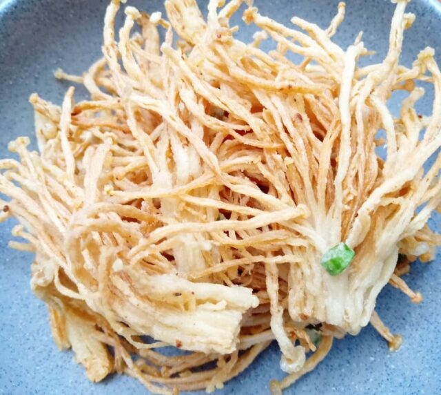 Resep Jamur Enoki Crispy Simple 3 Langkah Jadi