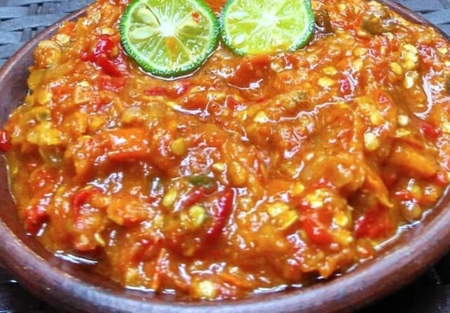 Resep Sambal Lamongan Sederhana Enak Dan Praktis 3 Langkah Saja