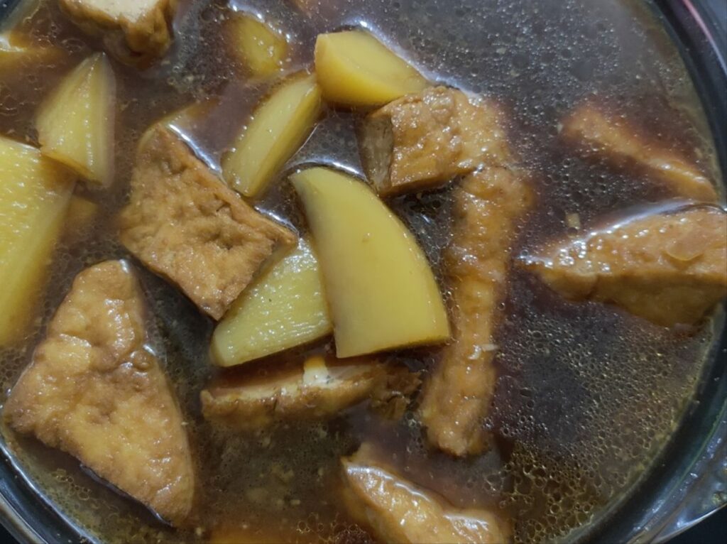 Resep Semur tahu Kentang sederhana