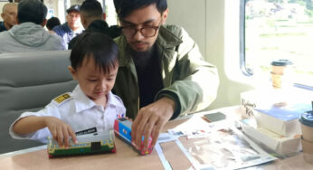 Momen Liburan Sekolah, KAI Berikan Hadiah Kerajinan Kertas untuk Setiap Pembelian Menu Ini di Kereta Api