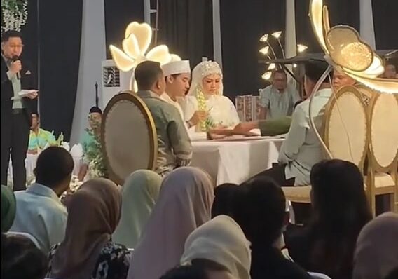 Potret Pernikahan Happy Asmara dan Gilga Sahid