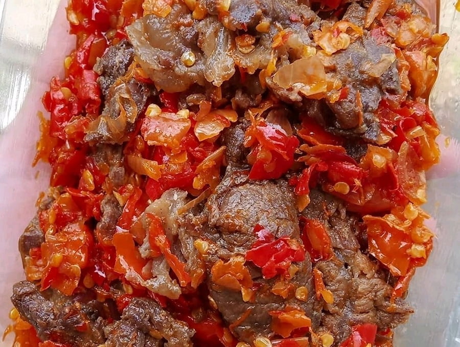 Resep Dendeng Balado