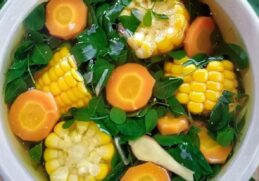 Resep Sayur Bening Daun Kelor