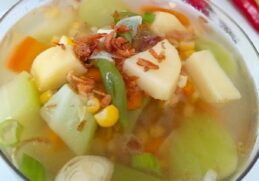 Resep Sayur Bening Labu Siam