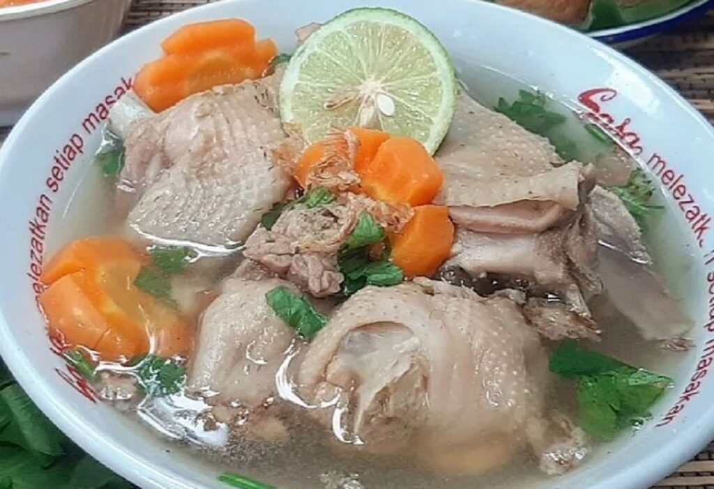 Resep Sop Ayam Kampung Bening