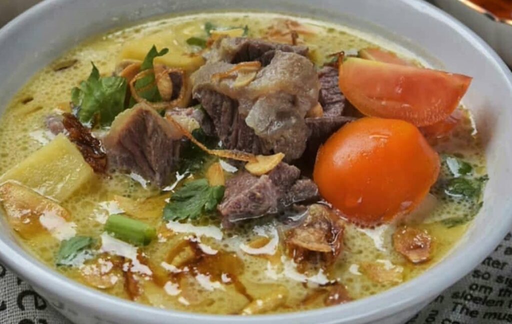 Resep Soto Betawi Santan Susu