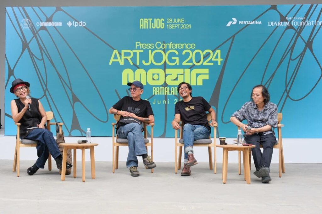 ARTJOG 2024 - Press Conference - Seluruh narasumber
