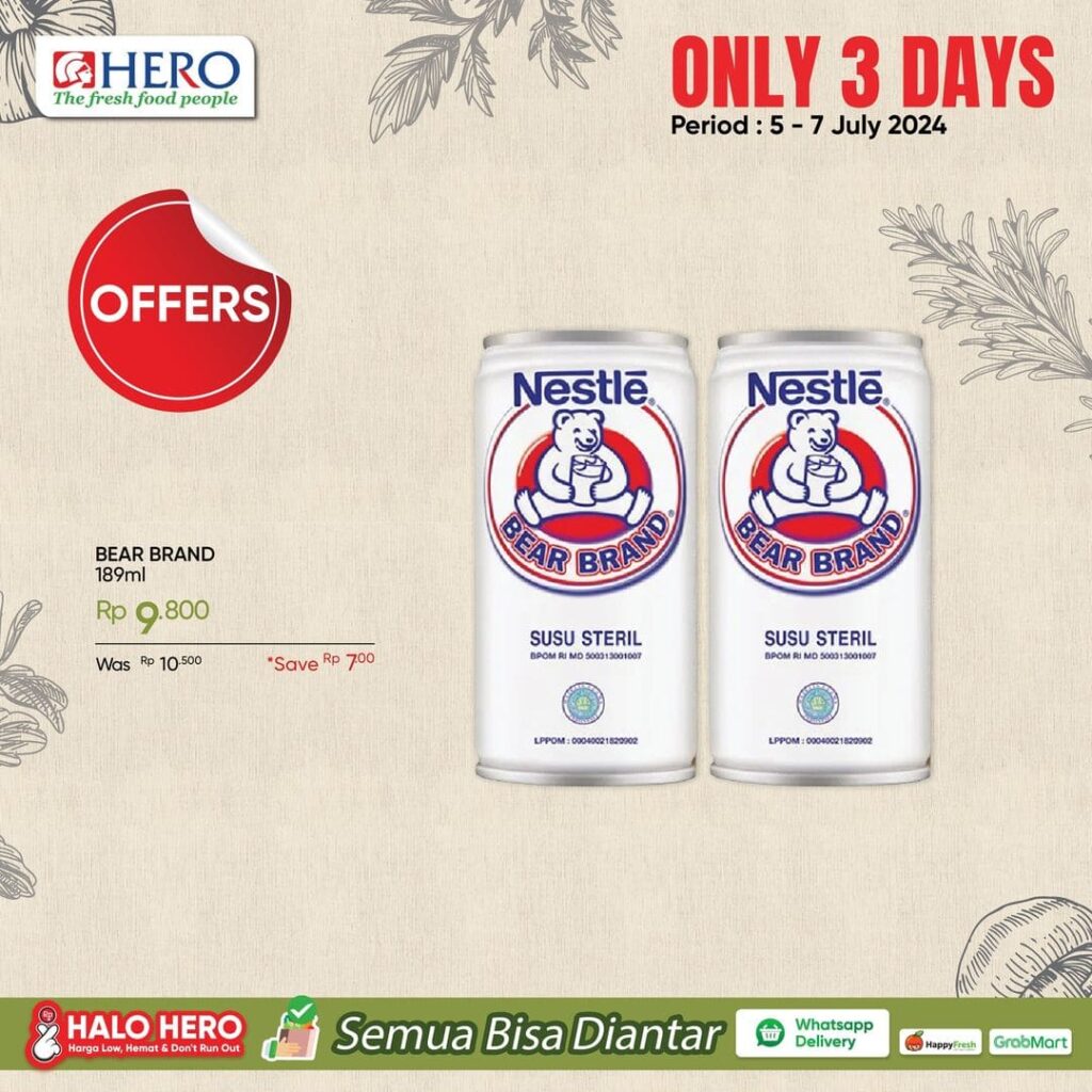 Katalog Promo Hero Hari Ini 5-7 Juli 2024 Diskon Spesial Hanya 3 Hari Saja!