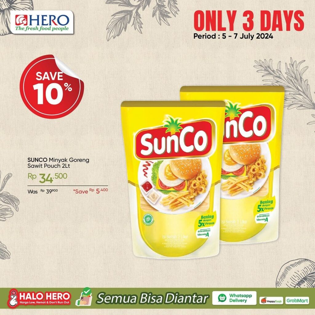 Katalog Promo Hero Hari Ini 5-7 Juli 2024 Diskon Spesial Hanya 3 Hari Saja!