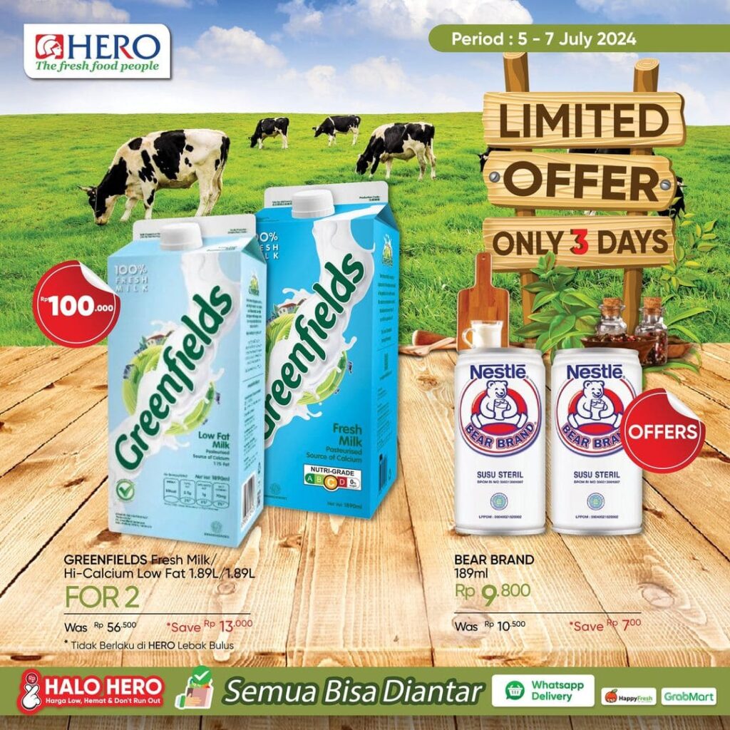 Katalog Promo Hero Hari Ini 5-7 Juli 2024 Diskon Spesial Hanya 3 Hari Saja!