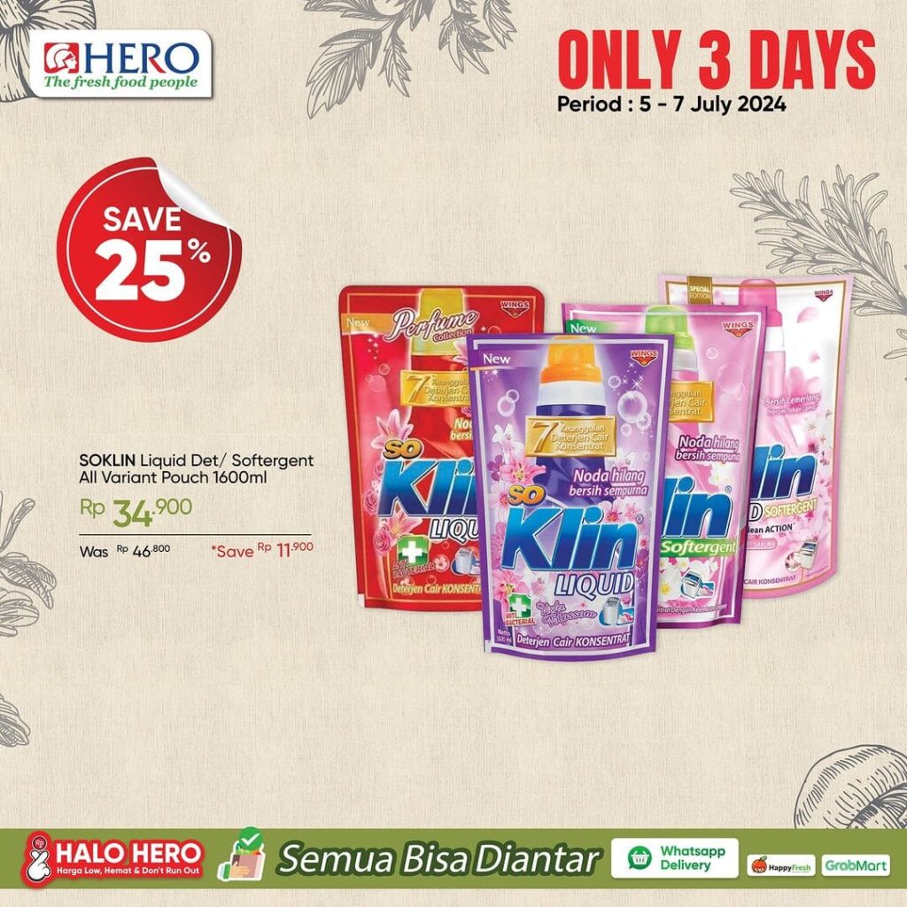 Katalog Promo Hero Hari Ini 5-7 Juli 2024 Diskon Spesial Hanya 3 Hari Saja!