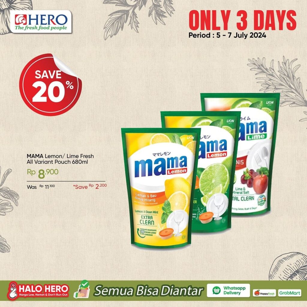 Katalog Promo Hero Hari Ini 5-7 Juli 2024 Diskon Spesial Hanya 3 Hari Saja!