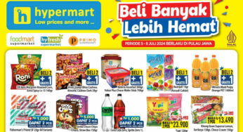 Katalog Promo JSM Hypermart Hari Ini 5-8 Juli 2024: Diskon Hingga 50 Persen!