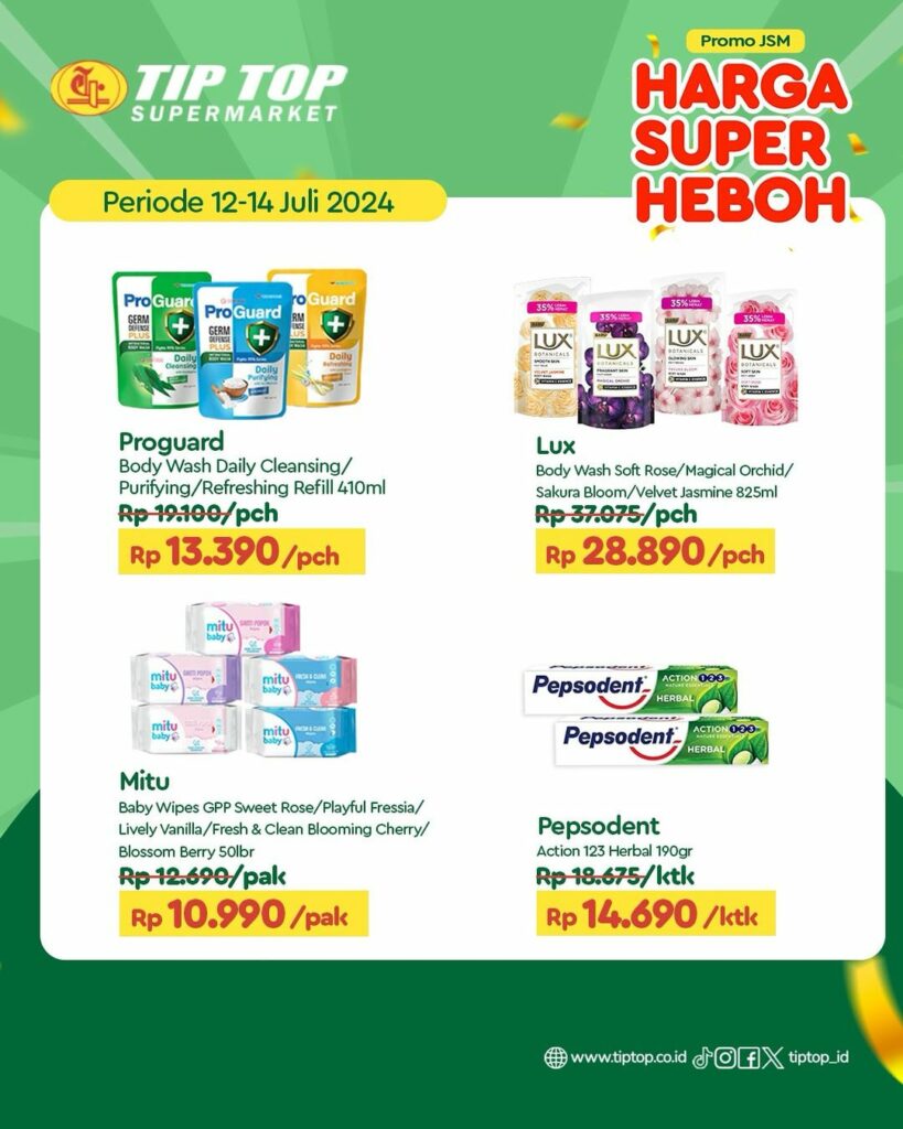 Katalog Promo Tip Top JSM Minggu Ini Terbaru Berlaku 12 - 14 Juli 2024 (3)