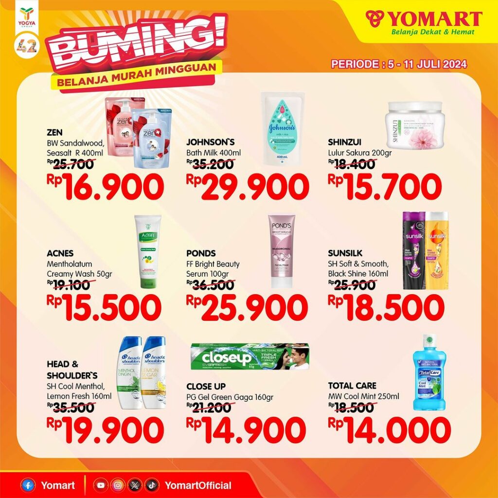 Katalog Promo Yomart Hari Ini Terbaru 5-11 Juli 2024 2