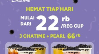 Promo Chatime Hari Ini Terbaru Berlaku Hingga 31 Juli 2024