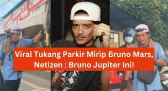 Viral Tukang Parkir Mirip Bruno Mars, Netizen : Bruno Jupiter Ini!