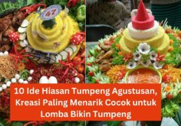 10 Ide Hiasan Tumpeng Agustusan, Kreasi Paling Menarik Cocok untuk Lomba Bikin Tumpeng