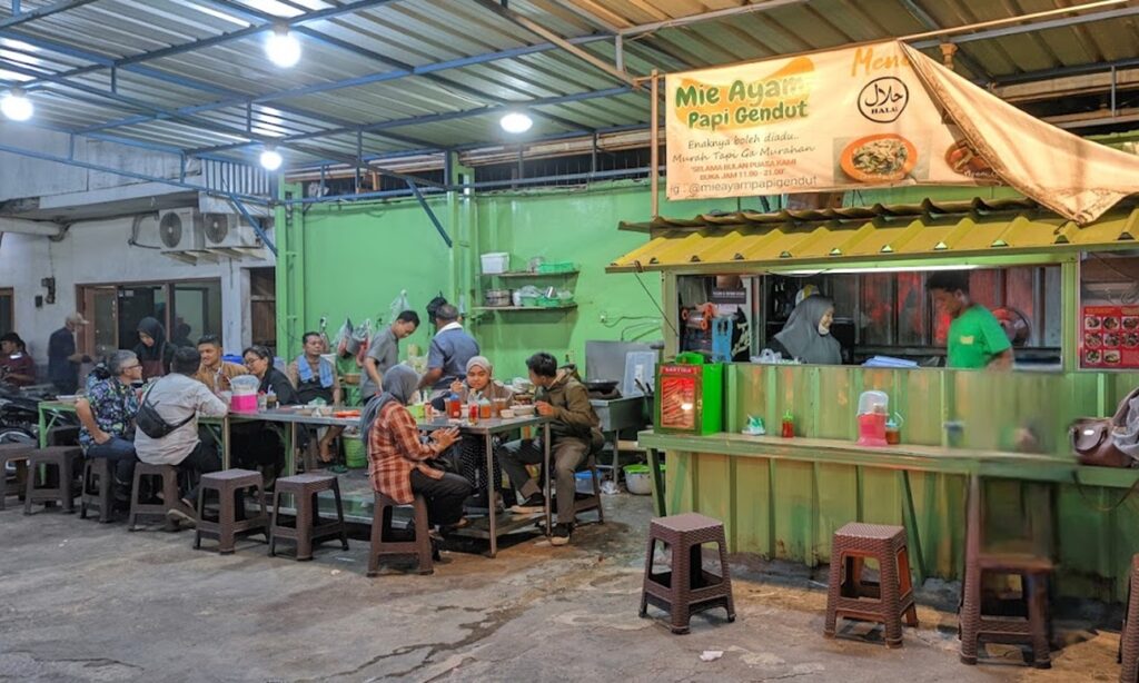 Foto Lokasi Mie Ayam Papi Gendut Tebet