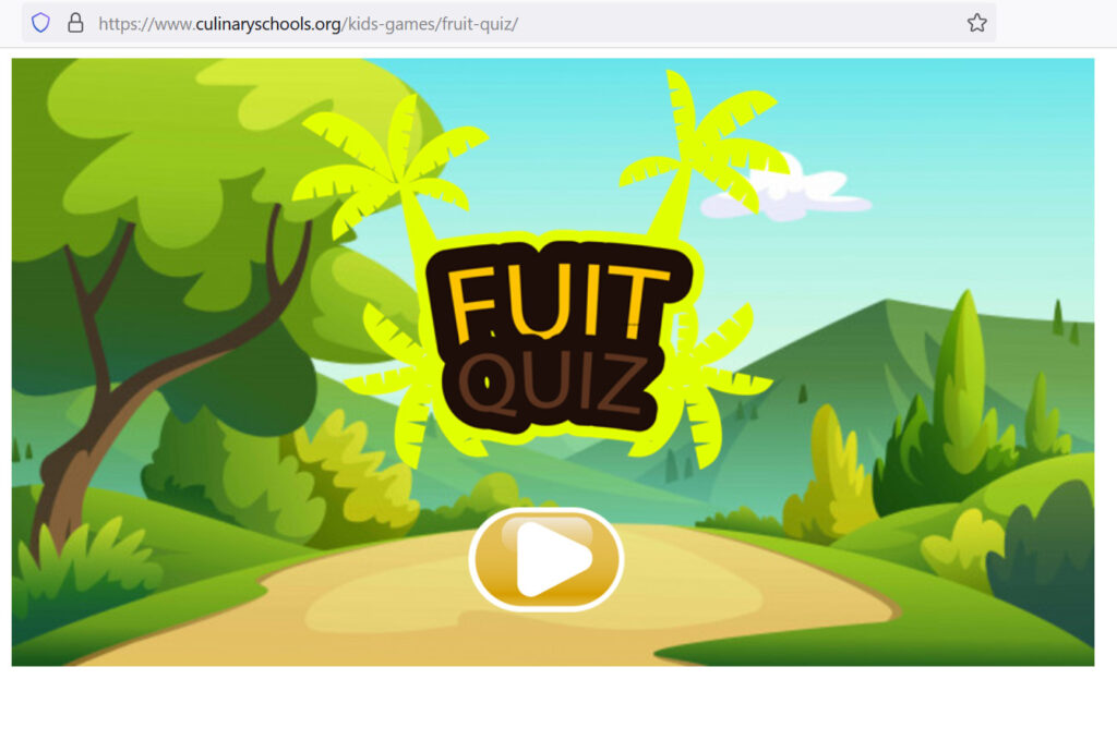 Fruit Quiz