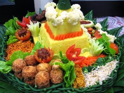 Hiasan Tumpeng Agustusan 1