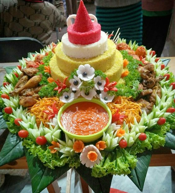 Hiasan Tumpeng Agustusan 10