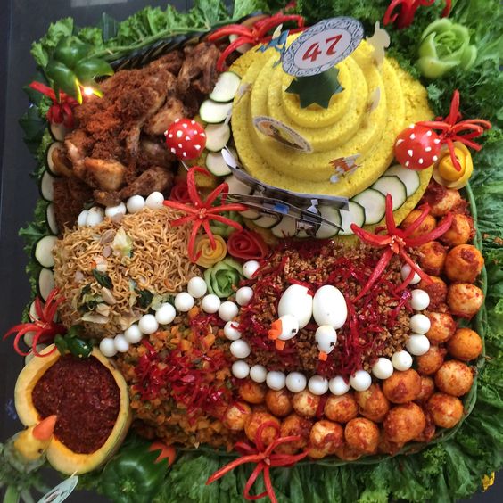 Hiasan Tumpeng Agustusan 2