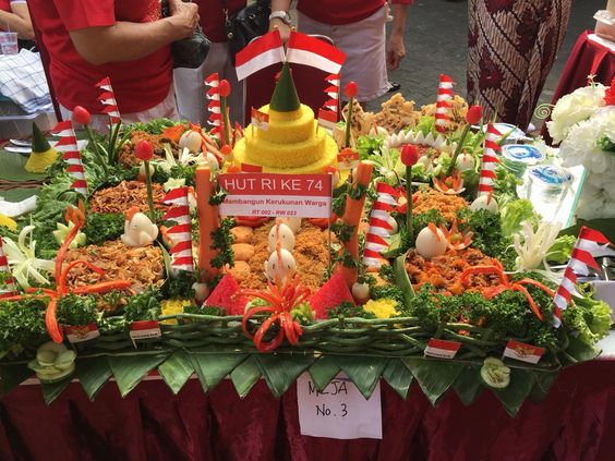 Hiasan Tumpeng Agustusan 9