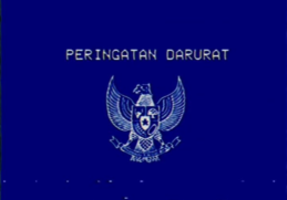 Peringatan darurat garuda biru