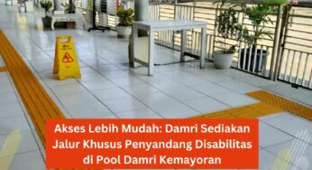 Akses Lebih Mudah: Damri Sediakan Jalur Khusus Penyandang Disabilitas di Pool Damri Kemayoran