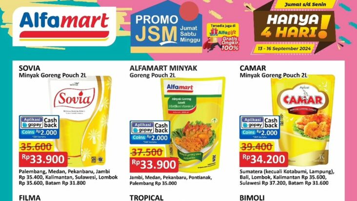 Katalog Promo Alfamart JSM Terbaru Minggu Ini