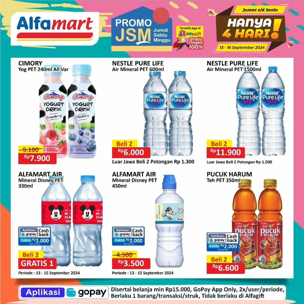 Katalog Promo Alfamart JSM Terbaru Minggu Ini, 13-16 September 2024 