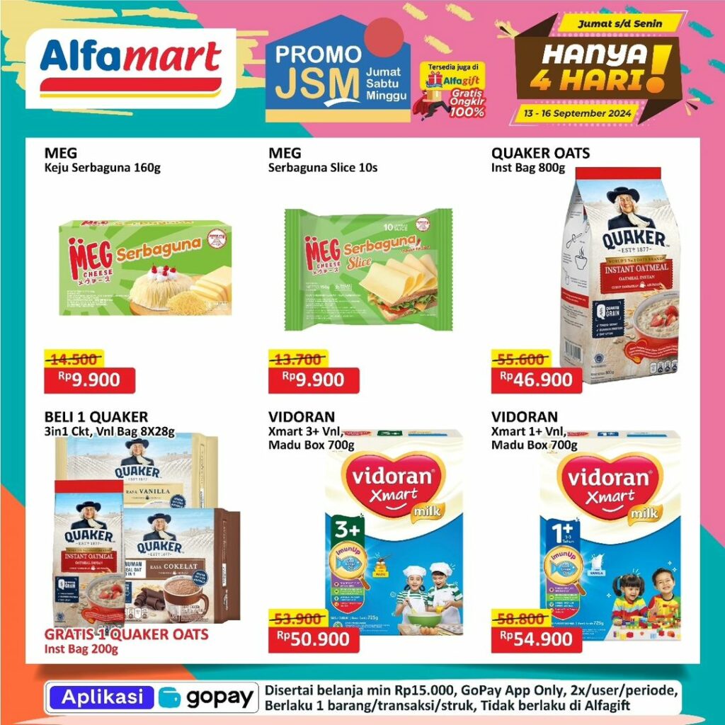 Katalog Promo Alfamart JSM Terbaru Minggu Ini 