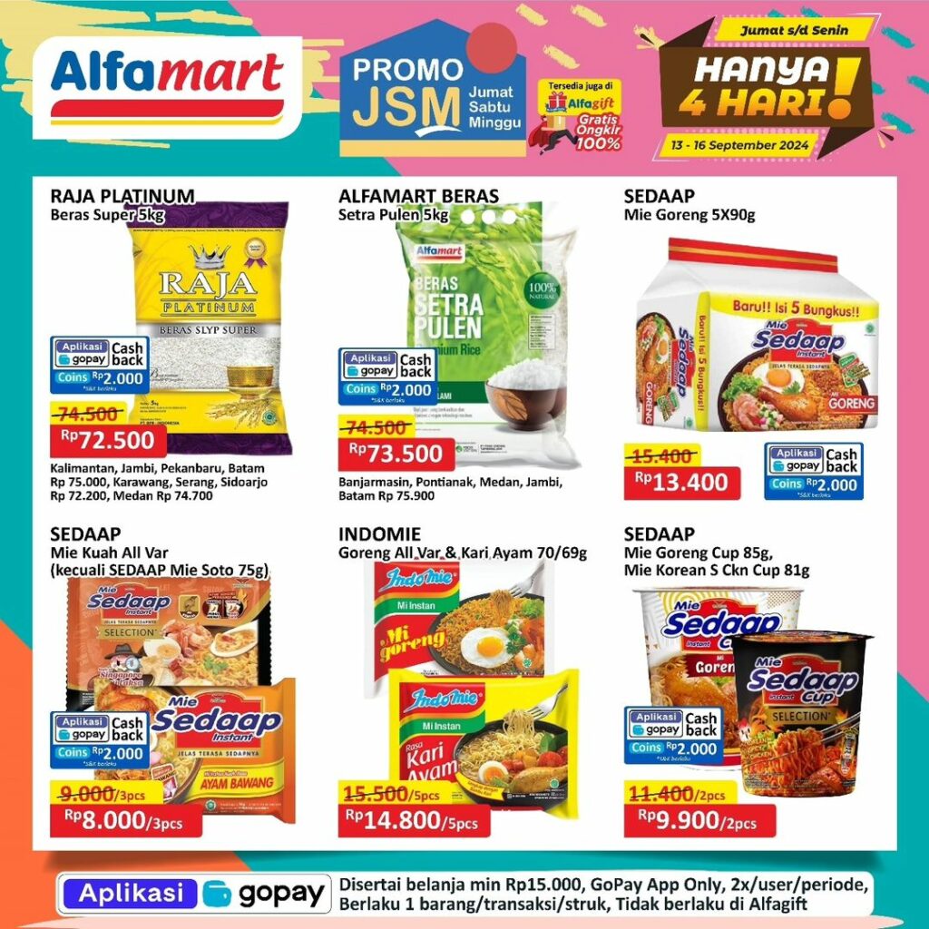 Katalog Promo Alfamart JSM Terbaru Minggu Ini 