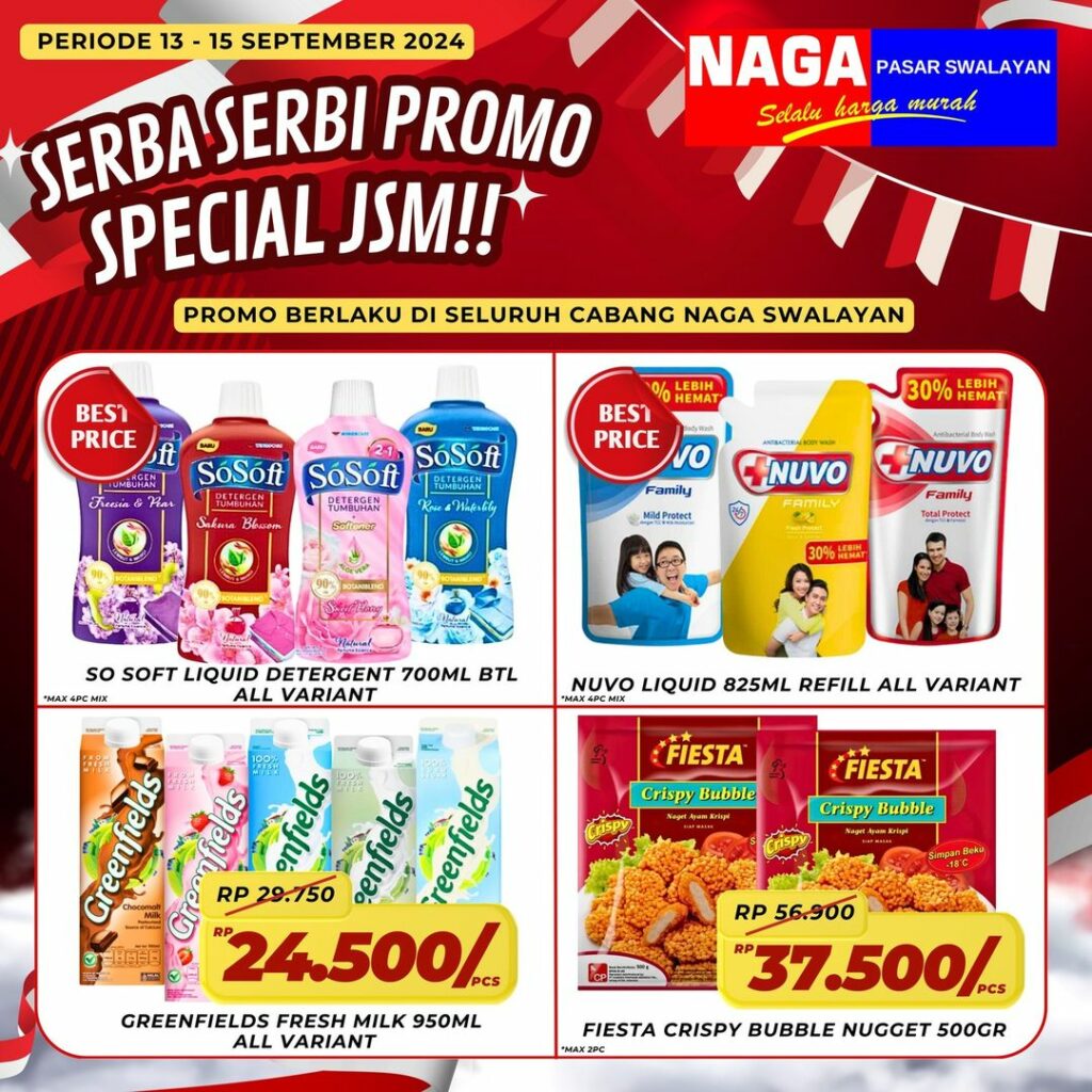 Promo Naga Swalayan JSM Minggu Ini