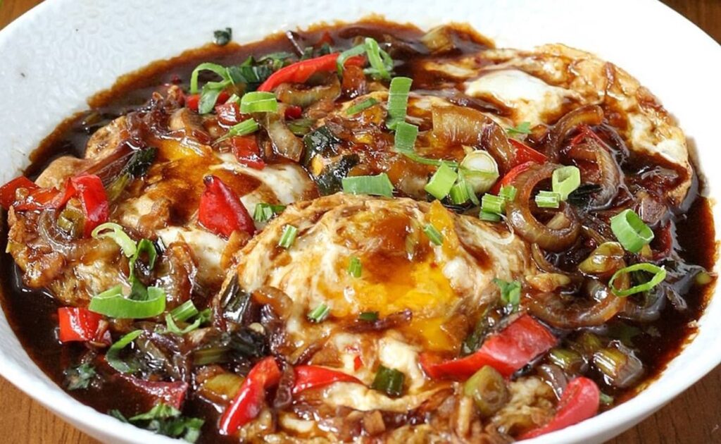 Resep Telur Ceplok Kecap Bumbu Iris, image by IG: dhilasina