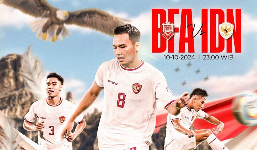 Link Streaming Indonesia vs Bahrain!