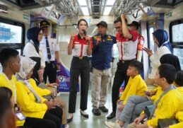 Program Edutrain LRT Jabodebek Tarik Minat Ribuan Siswa Mengenal Transportasi Publik