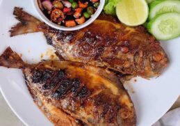 Resep Ikan Bawal Bakar