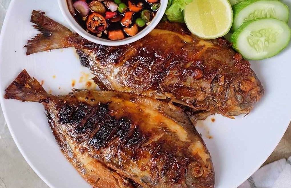 Resep Ikan Bawal Bakar