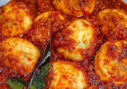 Resep Telur Balado 1 KG